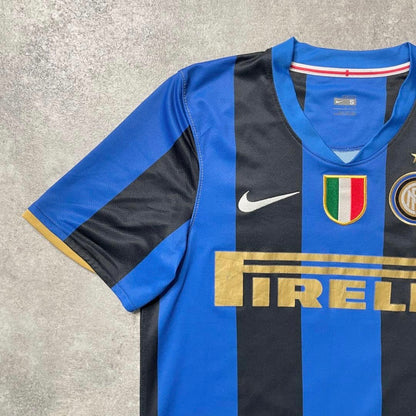 【正規品2008-2009 NIKE Inter Milan home IBRAHIMOVIC #8】