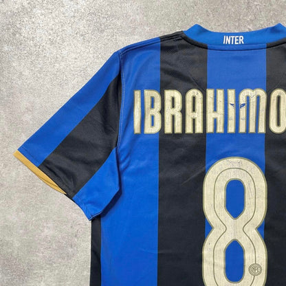 【正規品2008-2009 NIKE Inter Milan home IBRAHIMOVIC #8】