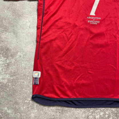 【正規品2001-2003 Umbro England away Beckham #7】