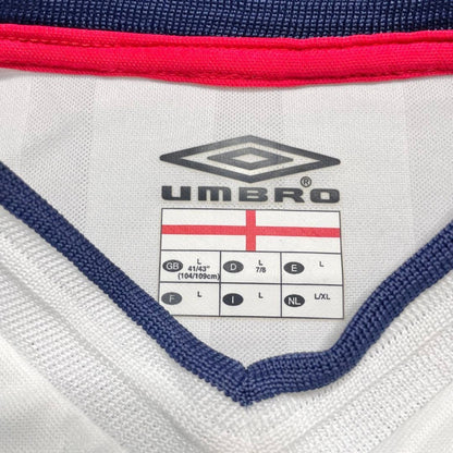 【正規品2001-2003 UMBRO England Home Beckham #7】