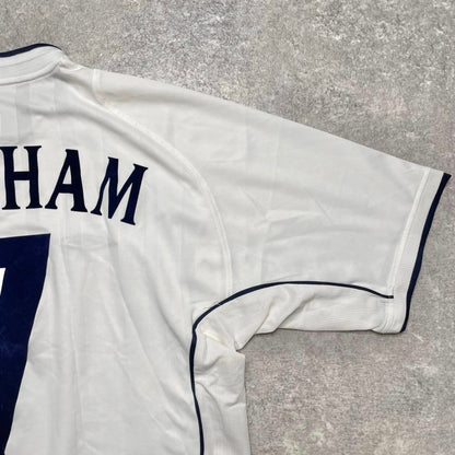 【正規品2001-2003 UMBRO England Home Beckham #7】