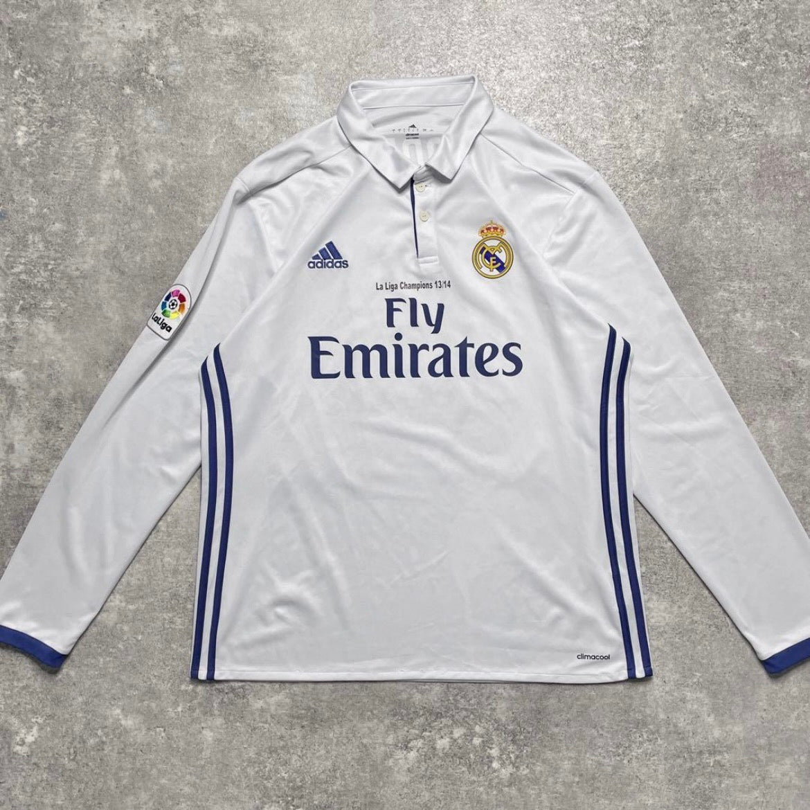 【正規品2016-2017 adidas Real Madrid home L/S MODRIC #19】