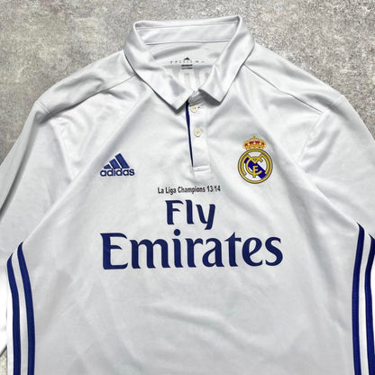 【正規品2016-2017 adidas Real Madrid home L/S MODRIC #19】