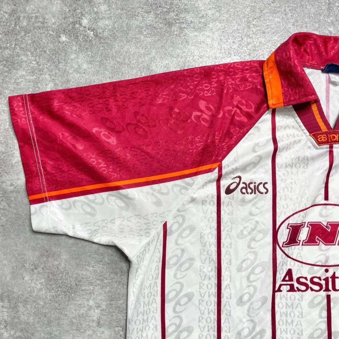 【正規品1996-1997 asics Roma away shirt】