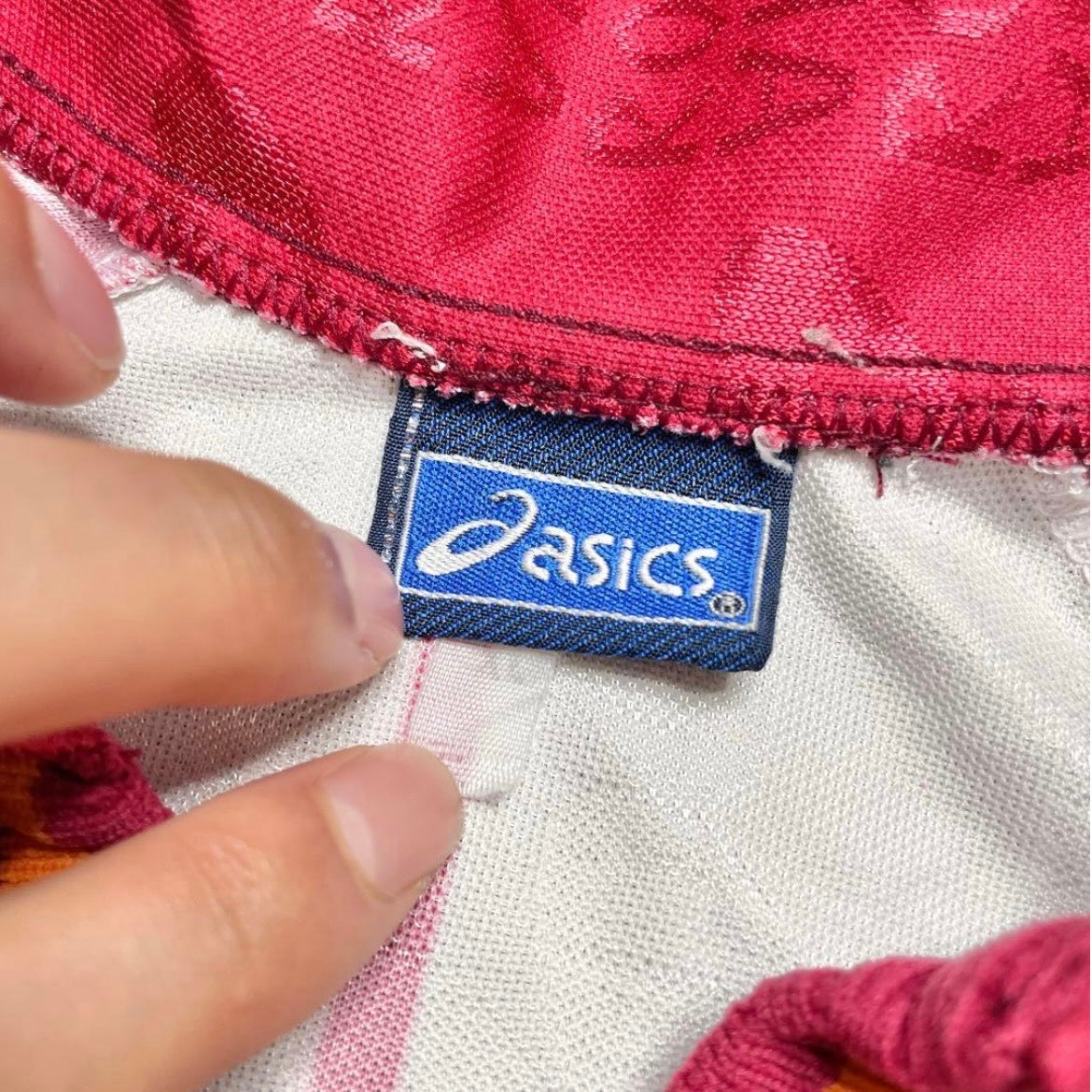 【正規品1996-1997 asics Roma away shirt】
