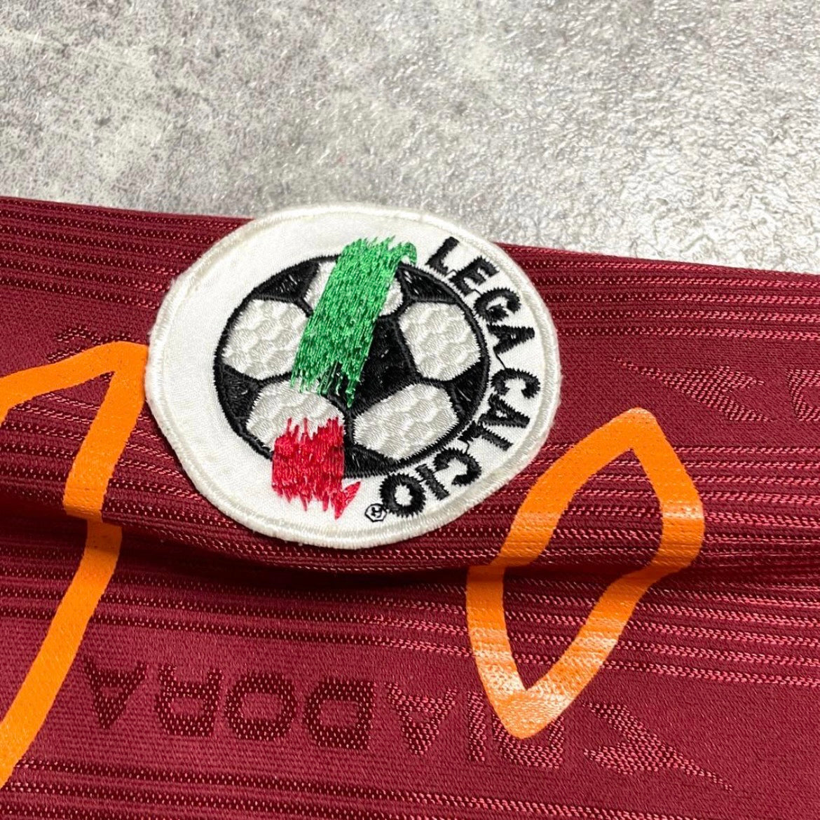 【正規品1999-2000 diadora Roma Home Shirt NAKATA #8】