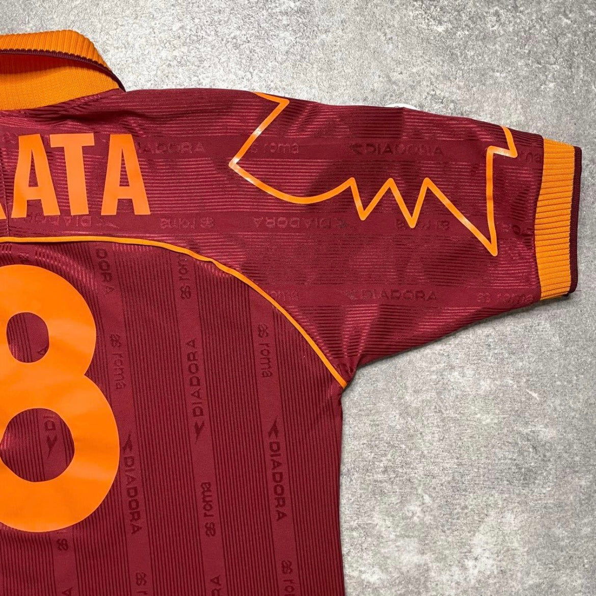 【正規品1999-2000 diadora Roma Home Shirt NAKATA #8】