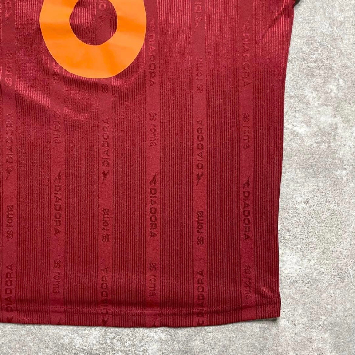 【正規品1999-2000 diadora Roma Home Shirt NAKATA #8】