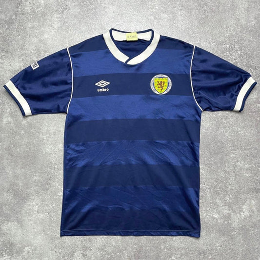 【正規品1986 Umbro Scotland home shirt #7】