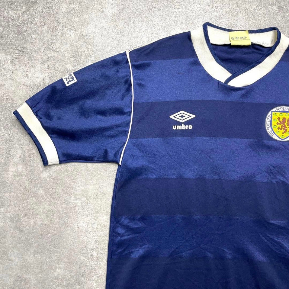 【正規品1986 Umbro Scotland home shirt #7】