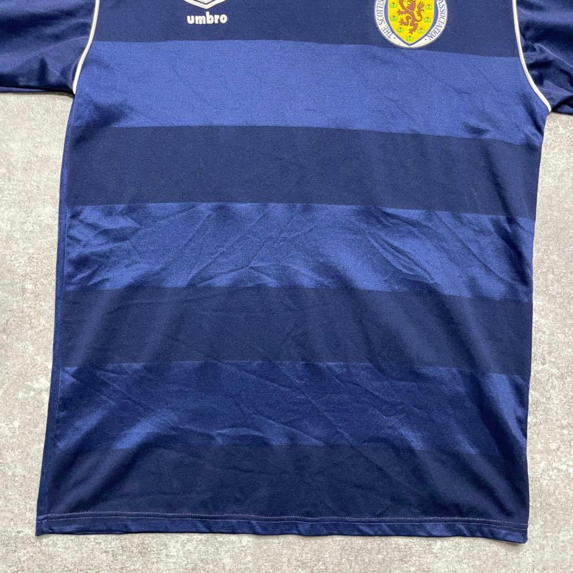【正規品1986 Umbro Scotland home shirt #7】