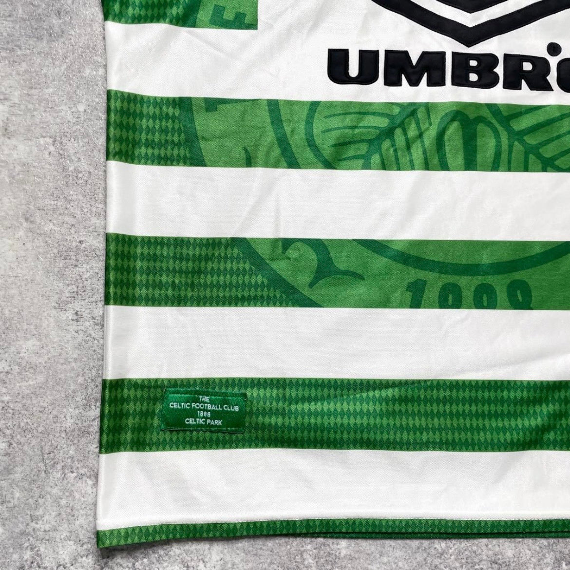 【正規品1997-1999 UMBRO Celtic Home shirt 優勝記念刺繍】