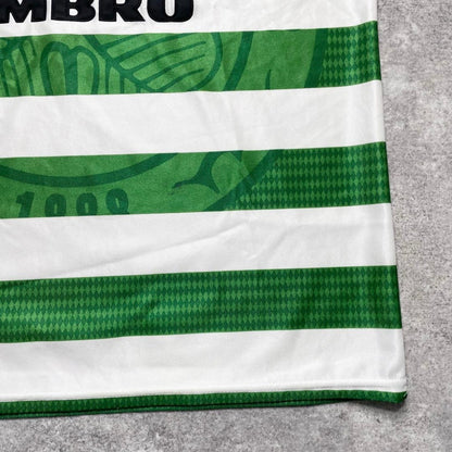 【正規品1997-1999 UMBRO Celtic Home shirt 優勝記念刺繍】