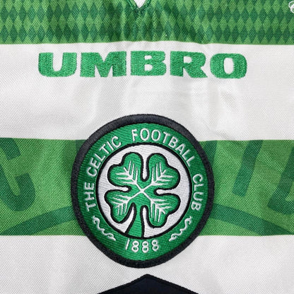 【正規品1997-1999 UMBRO Celtic Home shirt 優勝記念刺繍】