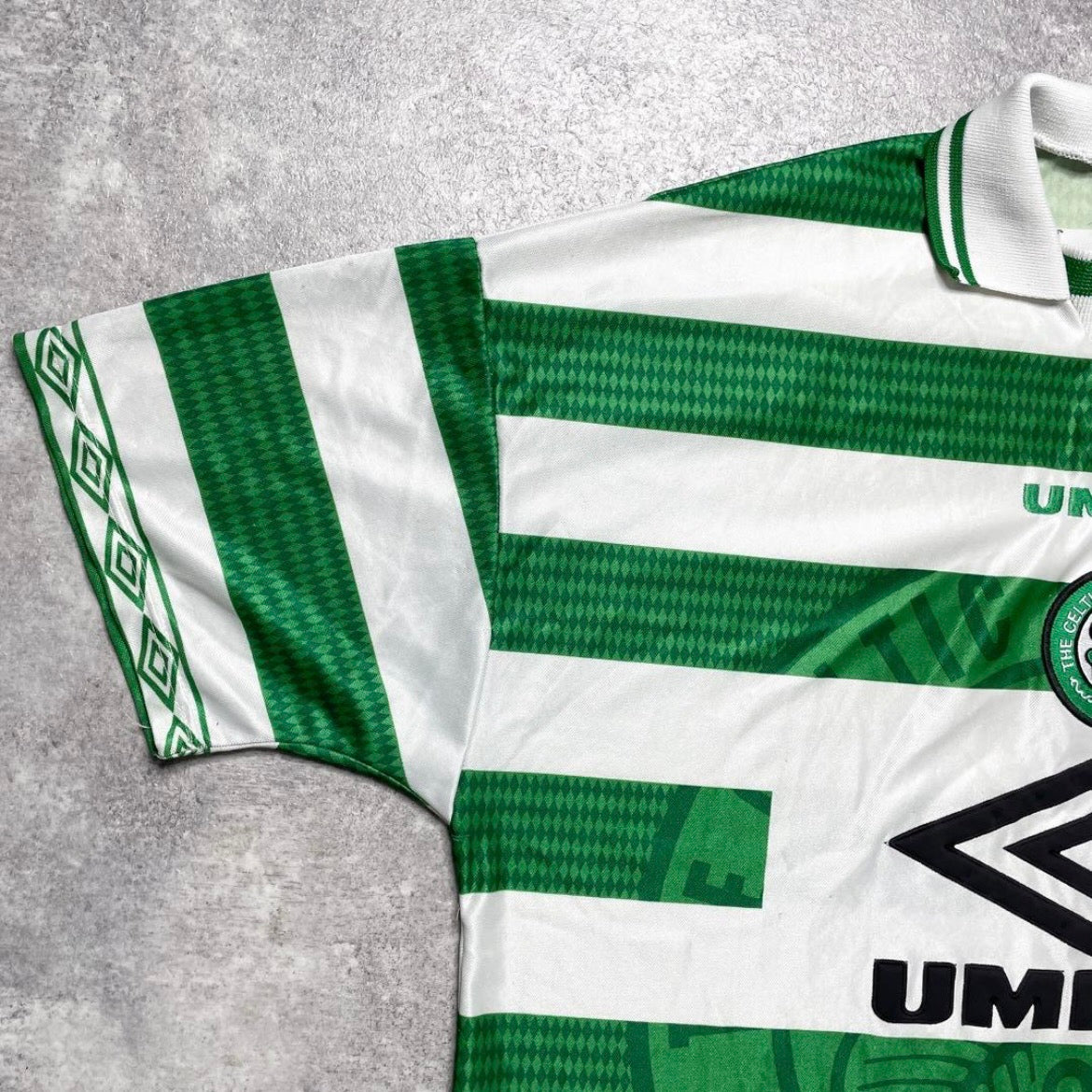 【正規品1997-1999 UMBRO Celtic Home shirt】