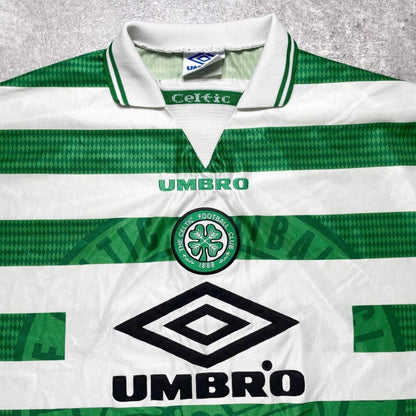 【正規品1997-1999 UMBRO Celtic Home shirt】