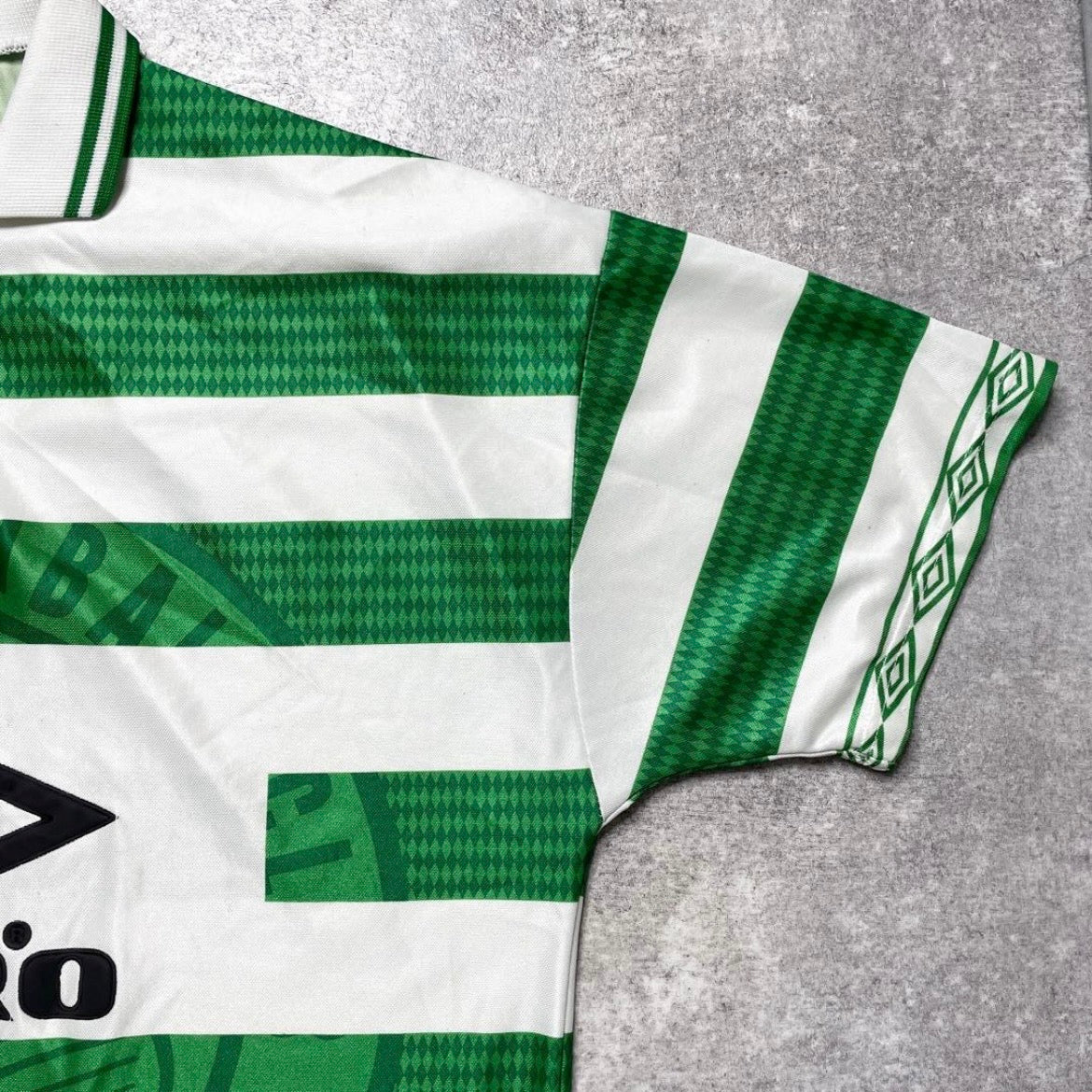 【正規品1997-1999 UMBRO Celtic Home shirt】