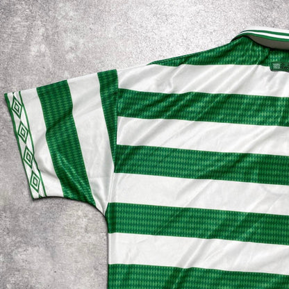 【正規品1997-1999 UMBRO Celtic Home shirt】