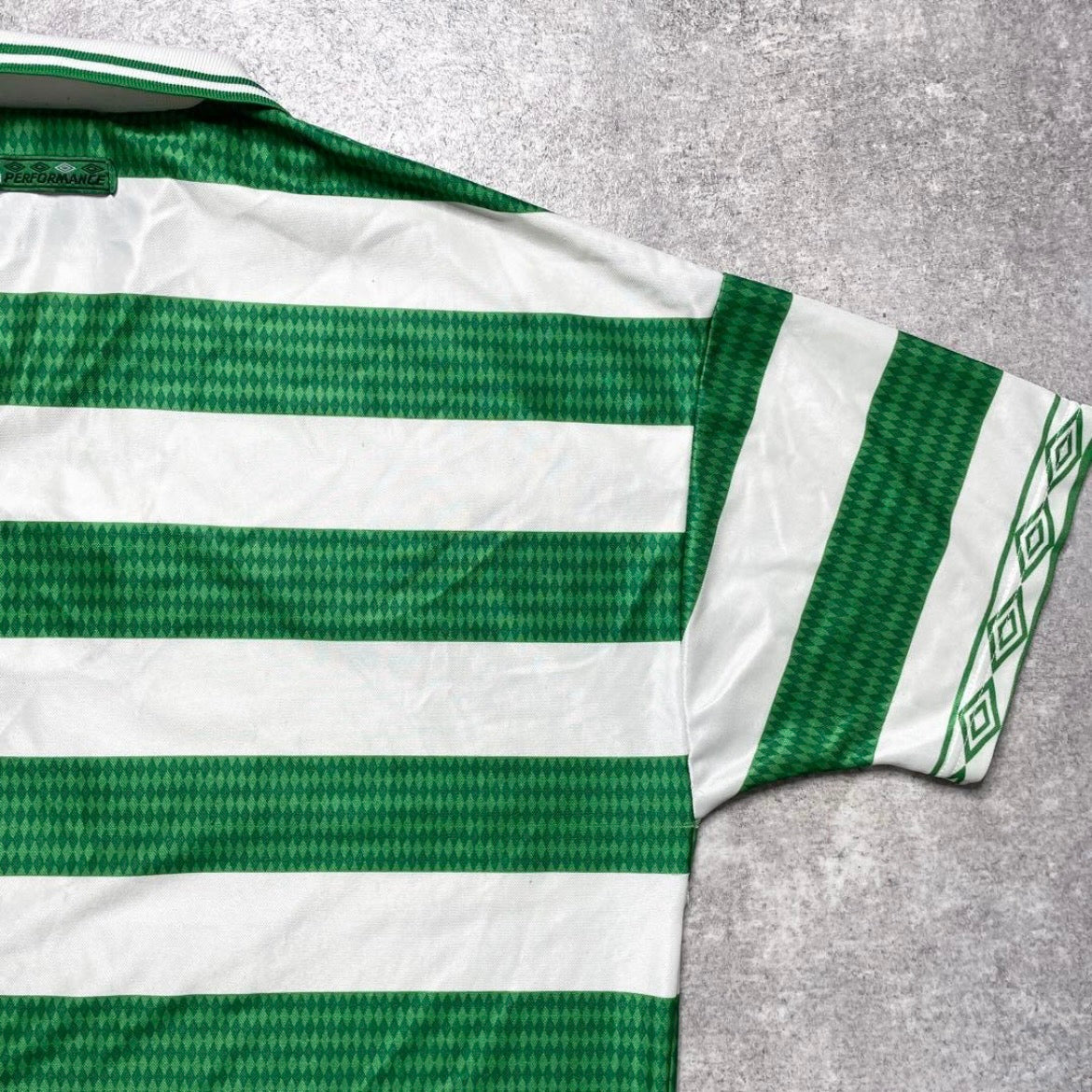 【正規品1997-1999 UMBRO Celtic Home shirt】