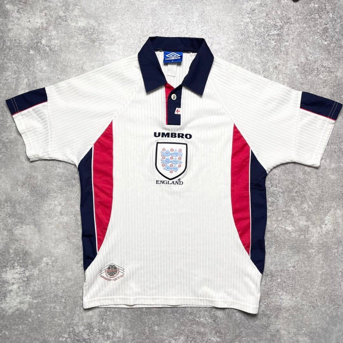 【正規品1997-1999 UMBRO England Home shirt】