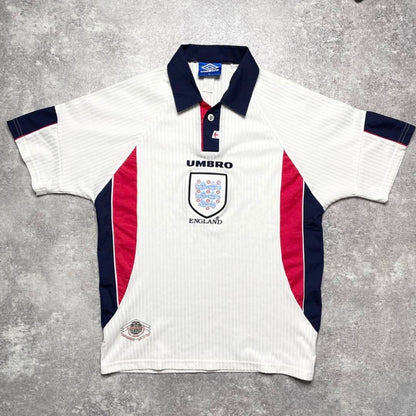 【正規品1997-1999 UMBRO England Home shirt】
