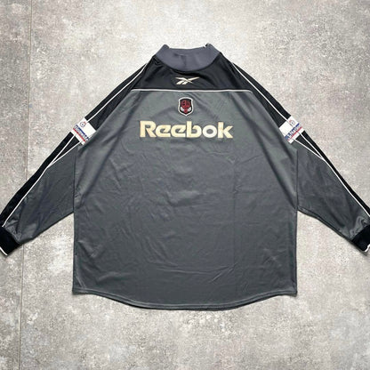 【正規選手支給実使用品2000-2001 Reebok Bolton Wanderers GK away L/S Banks #1】