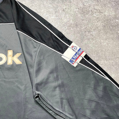 【正規選手支給実使用品2000-2001 Reebok Bolton Wanderers GK away L/S Banks #1】