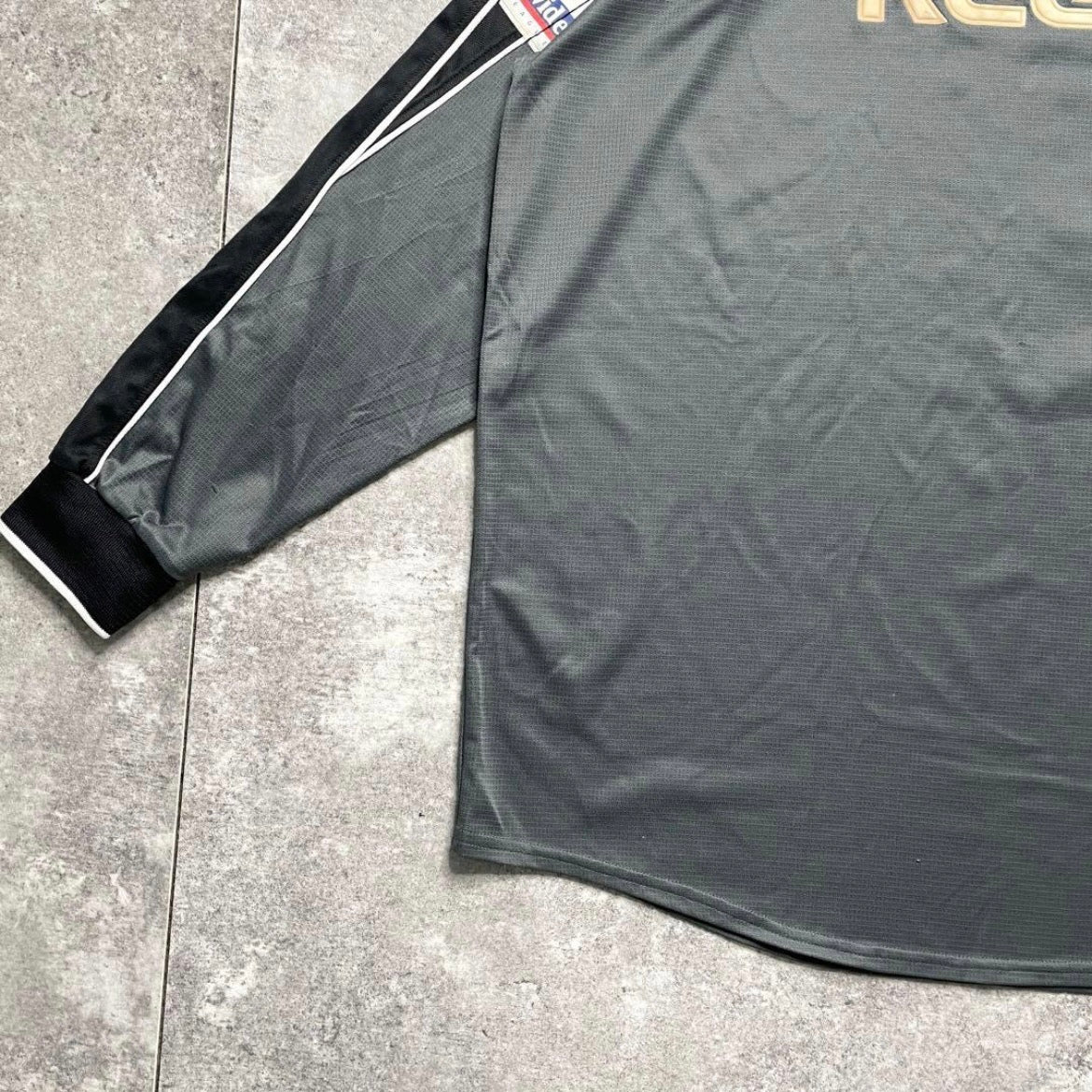 【正規選手支給実使用品2000-2001 Reebok Bolton Wanderers GK away L/S Banks #1】