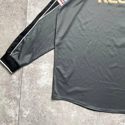 【正規選手支給実使用品2000-2001 Reebok Bolton Wanderers GK away L/S Banks #1】