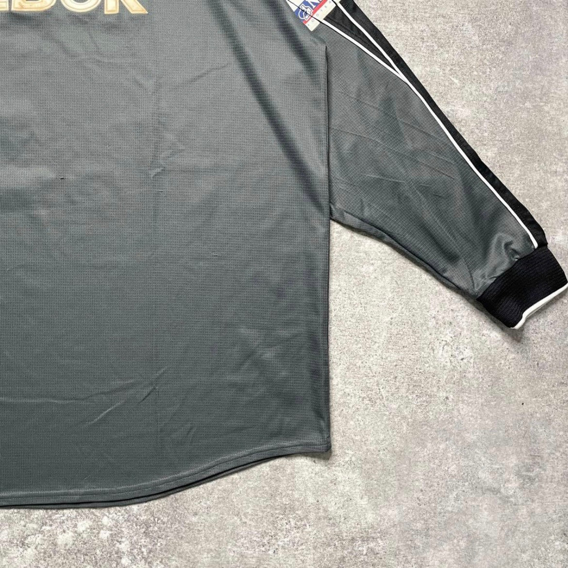 【正規選手支給実使用品2000-2001 Reebok Bolton Wanderers GK away L/S Banks #1】