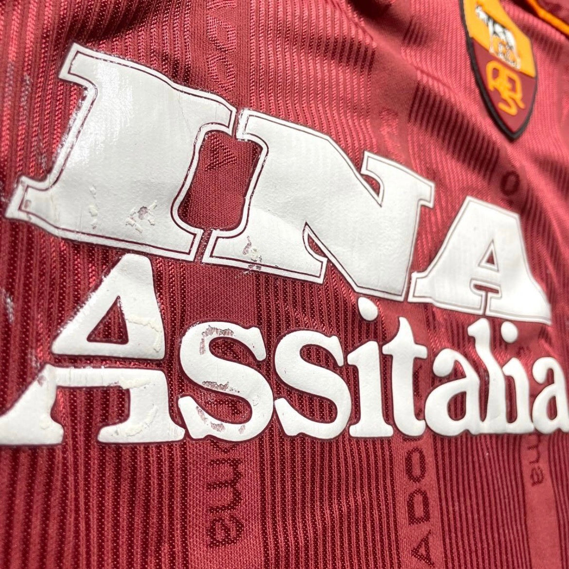 【正規品1999-2000 diadora Roma Home Shirt】