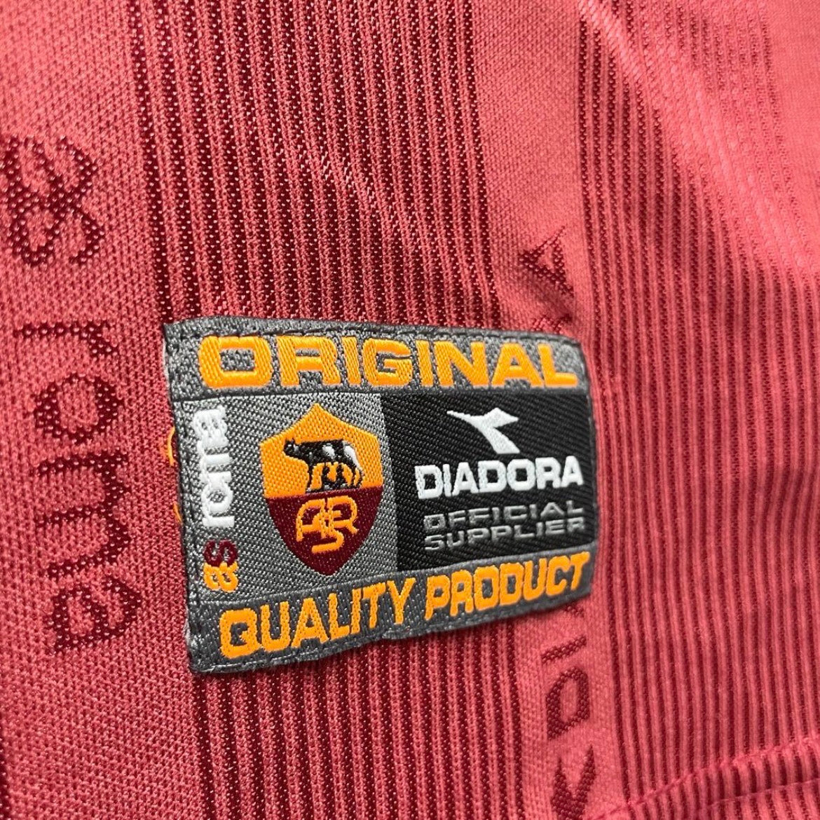 【正規品1999-2000 diadora Roma Home Shirt】