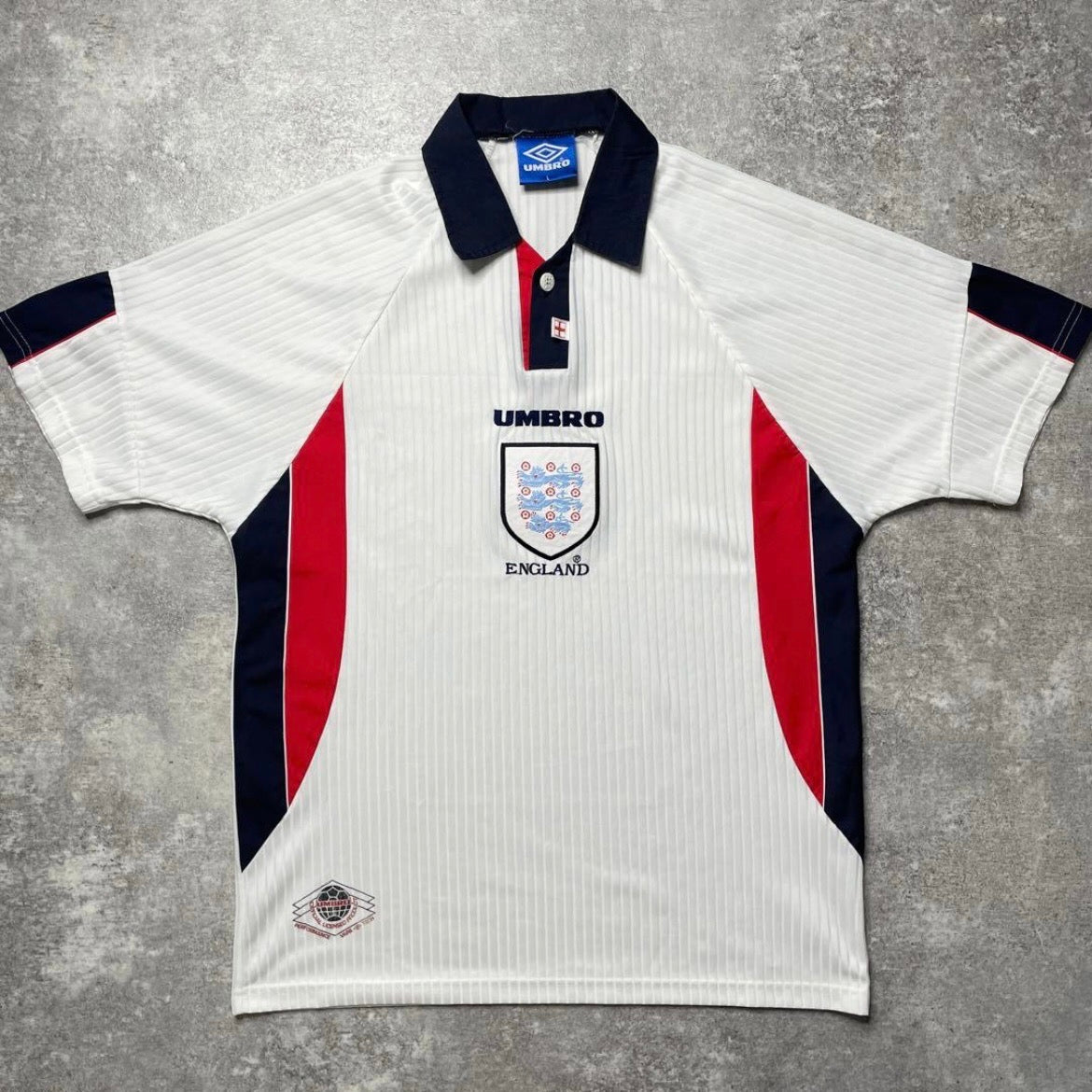 【正規品1997-1999 UMBRO England Home shirt】