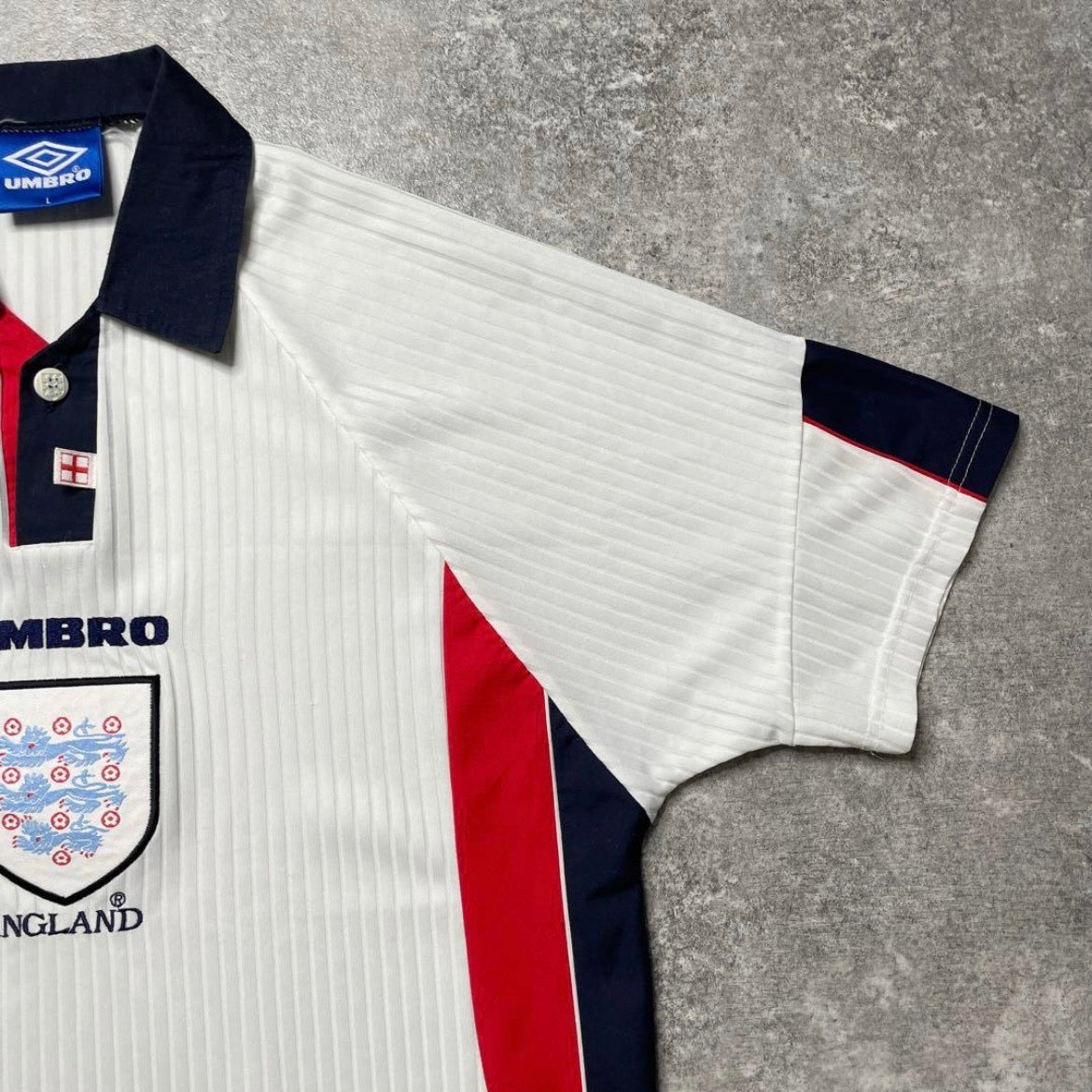 【正規品1997-1999 UMBRO England Home shirt】