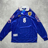 【BNWT正規品1998 asics Japan France World Cup home L/S NAKATA #8】
