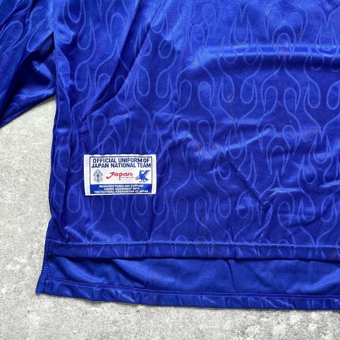 【BNWT正規品1998 asics Japan France World Cup home L/S NAKATA #8】