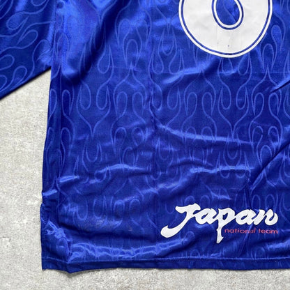 【BNWT正規品1998 asics Japan France World Cup home L/S NAKATA #8】