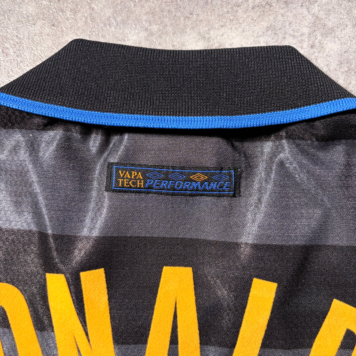 【正規品1997-1998 UMBRO Inter Milan UCL 3rd RONALDO #10】