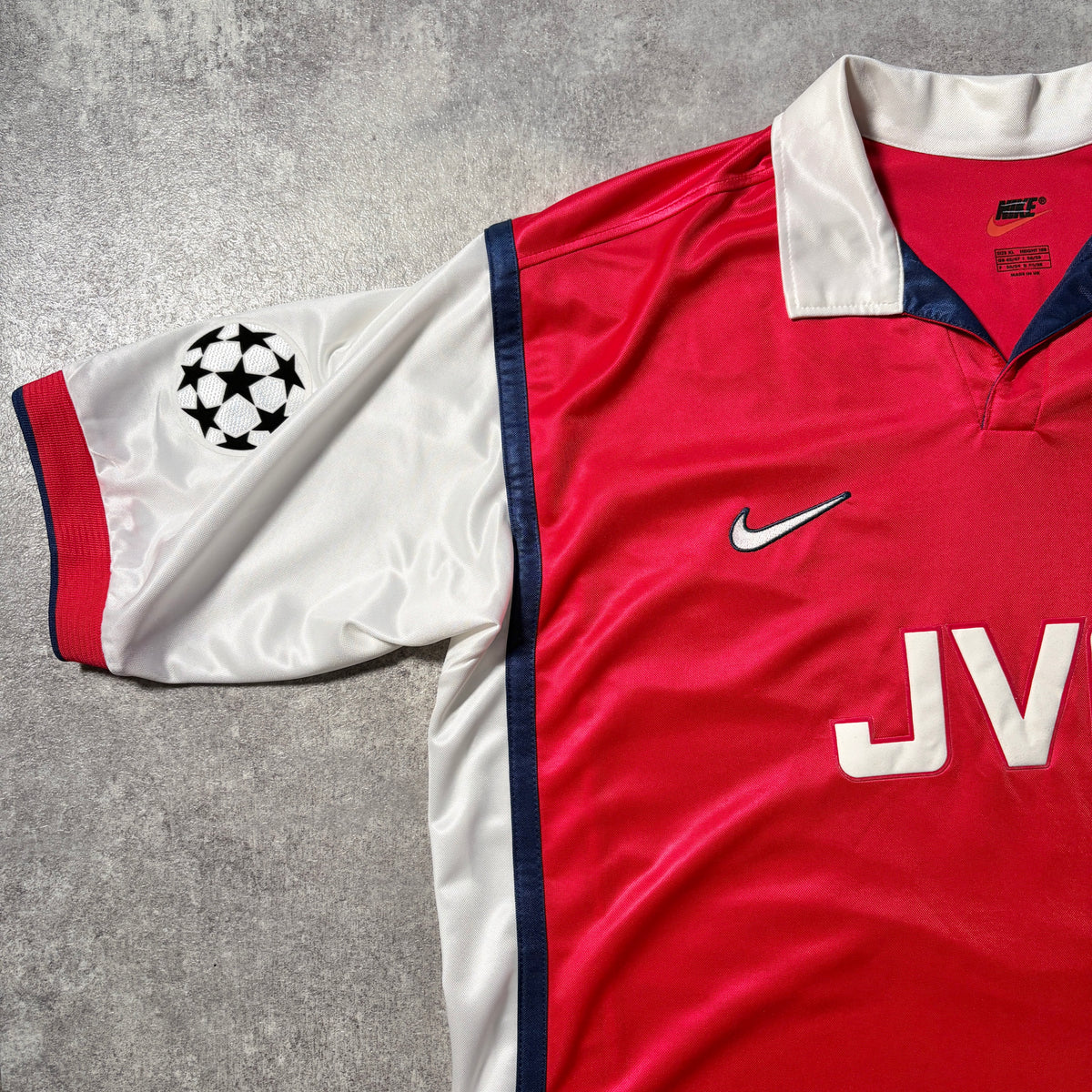 【正規品1998-1999 NIKE Arsenal home BERGKAMP #10】