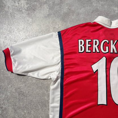 【正規品1998-1999 NIKE Arsenal home BERGKAMP #10】