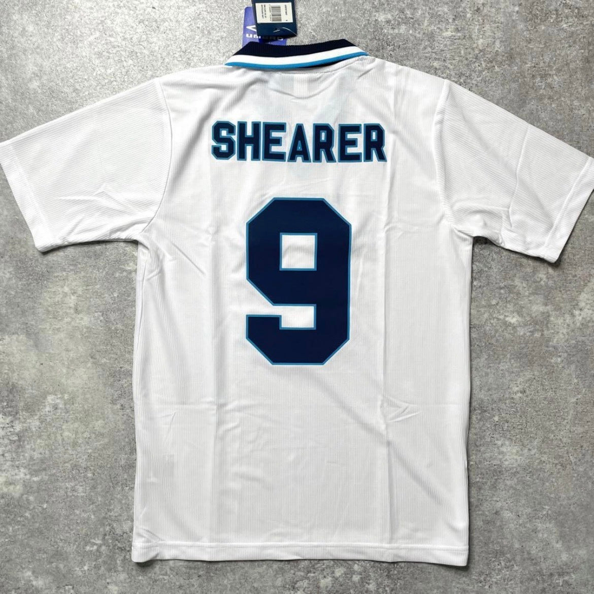 【BNWT正規品1995-1997 UMBRO Reissue England Home Shearer #9】