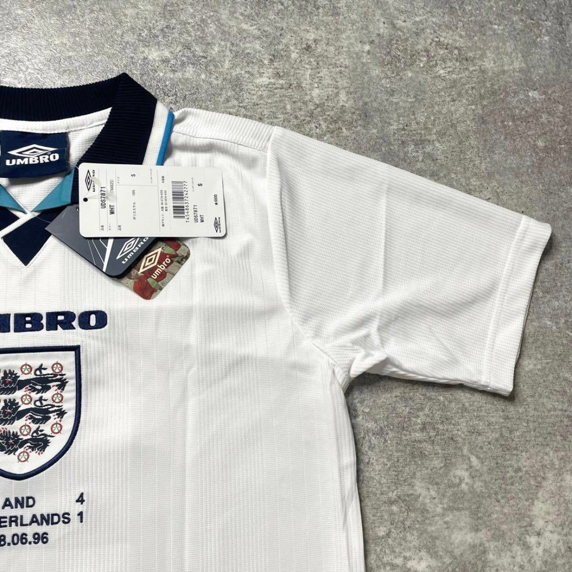 【BNWT正規品1995-1997 UMBRO Reissue England Home Shearer #9】