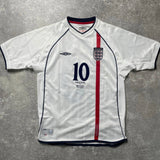 【正規品2001-2003 UMBRO England Home OWEN #10】