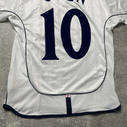 【正規品2001-2003 UMBRO England Home OWEN #10】