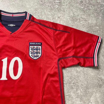 【正規品2002-2004 UMBRO England away OWEN #10】