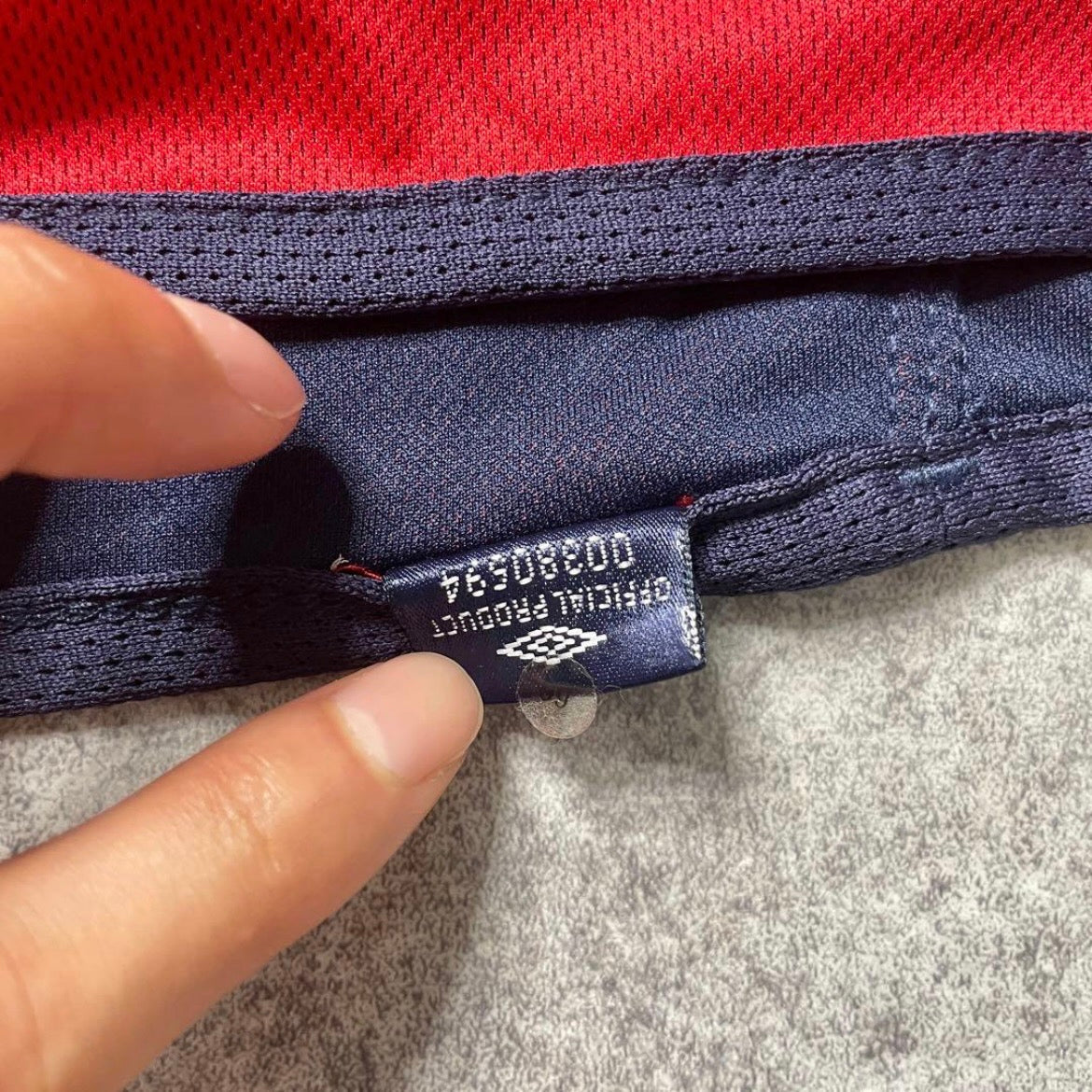 【正規品2002-2004 UMBRO England away OWEN #10】