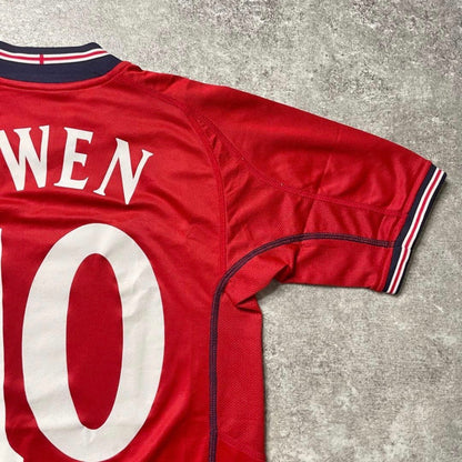 【正規品2002-2004 UMBRO England away OWEN #10】