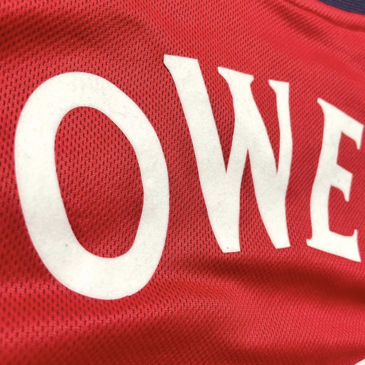 【正規品2002-2004 UMBRO England away OWEN #10】