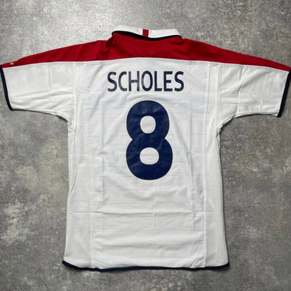 【正規品2003-2005 UMBRO England Home Scholes #8】