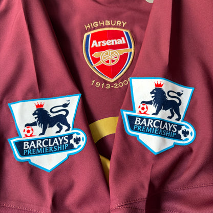 【BNWT正規品2005-2006 NIKE Arsenal home BERGKAMP #10 Last Highbury】